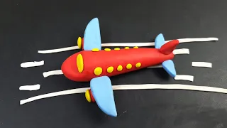 How To Make Polymer Clay Miniature planes red making clay toys Amazing, Miniature planes clay art