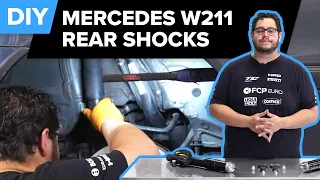Mercedes E63 AMG Rear Shock Replacement DIY (Mercedes W211 E55 AMG, C219 CLS55 AMG, C219 CLS63 AMG)