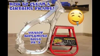 YZ450F Supermoto Build: How I Made This YZ Frame Look New Again! Ep. 3