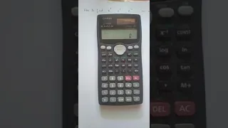 Using Scientific calculator to find the value of powers of e
