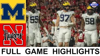 #9 Michigan vs Nebraska Highlights | College Football Week 6 | 2021 College Football Highlights