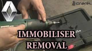 Renault Immobiliser Off Removal Bypass