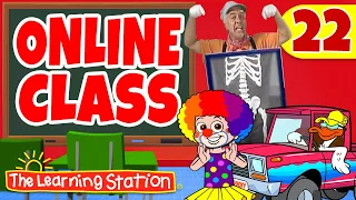 Online Class for Kids #22 ♫ Down by the Bay ♫ Brain Breaks for Kids ♫ by The Learning Station