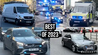 EMERGENCY VEHICLES RESPONDING BEST OF 2023 Police , Fire services and Ambulances!