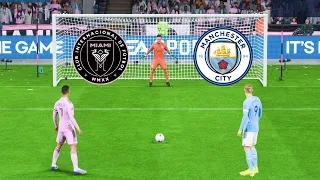 FIFA 23 - INTER MIAMI VS MAN CITY I PENALTY SHOOTOUT I CHAMPIONS LEAGUE FINAL 2024