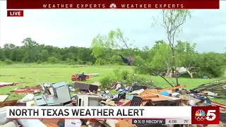 'My house, gone,' Texas resident recounts returning home after reports of a tornado  | NBC DFW