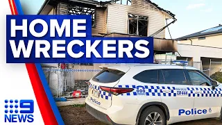 Family home burnt down after collapse of Porter Davis | 9 News Australia