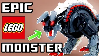 HOW IT'S BUILT: Bionicle Beast - Monster Hunter: Stygian Zinogre