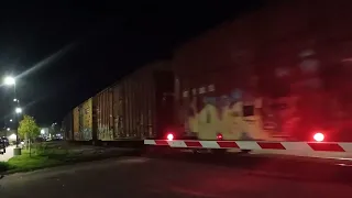 may 13th @ 10:54pm CSX 8009 freight train heading south bound to Boston please like and subscribe