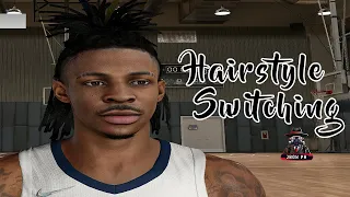 How to use hairstyle switching mods | NBA 2K22