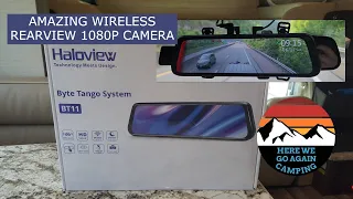 Haloview Byte Tango  11 wireless rearview camera 1080P review.