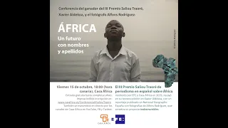 Conferencia «África. Un futuro con nombres y apellidos»
