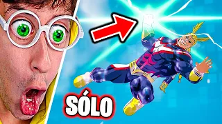 Sólo **SÚPER PODER** Challenge 😲!! (Tekendo vs Maki) - Fortnite x My Hero Academia