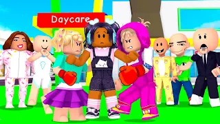 DAYCARE KIDS ALL FUNNY CRAZY ADVENTURE| Roblox | Funny Moments | Brookhaven 🏡RP