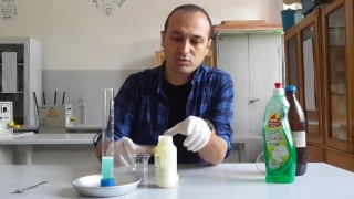 Ivory paste (Hydrogen peroxide, detergent and potassium iodide) Foam Activity