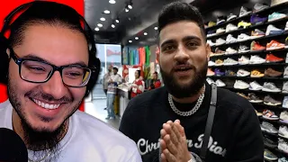 Karan Aujla Goes Shopping For Sneakers With CoolKicks | REACTION