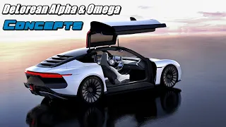 DeLorean Alpha and Omega Concepts | The Brand Is Back