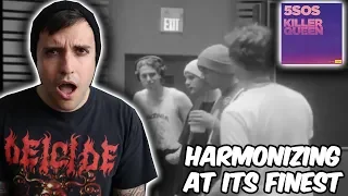 SO MANY HARMONIES - 5SOS - Making Of Killer Queen Reaction