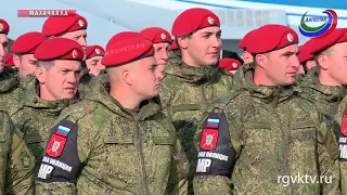 Российские военнослужащие вернулись в Дагестан после выполнения боевых  задач в Сирии