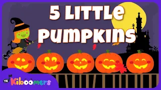 Five Little Pumpkins - THE KIBOOMERS Halloween Song for Preschool Circle Time