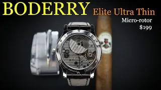 BODERRY Elite Ultra Thin Micro-Rotor Automatic $199 - Best Affordable Dress Watch 2021?