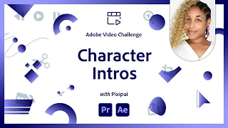 Character Introduction (Sntach Style) in Premiere Pro | Video Animation Challenge