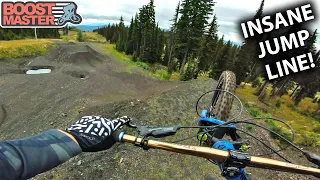 THESE BRETT RHEEDER JUMPS ARE EPIC! - Silverstar Bike Park has it all! | Jordan Boostmaster