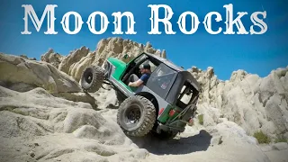 Epic Granite Rock Crawling: Moon Rocks NV - Alpine Lizard Jeep CJ5 and Crew(JKU Rubicon, TJ, K10)