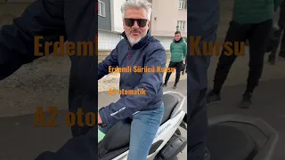 A2 otomatik Erdemli Sürücü Kursu