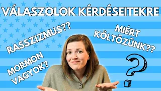 Miért költözünk Amerikába? | Válaszolok kérdéseitekre | Amerikai lány magyarul mesél