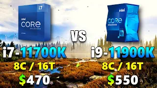 Core i7 11700K vs Core i9 11900K | PC Gameplay Tested