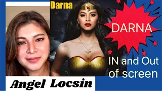 ANGEL LOCSIN, DARNA IN AND OUT OF THE SCREEN AS ONE OF THE REAL LIFE HEROES.