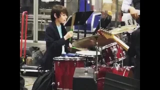 Dylan on Take 5 Drum solo (Dave Brubeck cover)