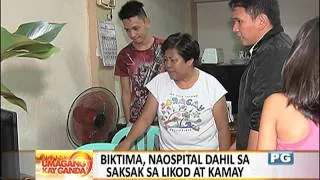 SAPUL SA CCTV: Lalaki nadamay sa rambol sa Maynila