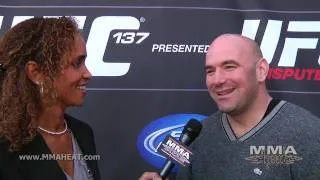 Dana White on UFC 137, Jones + Evans as TUF Coaches, Anderson Punching Chael in the Mouth