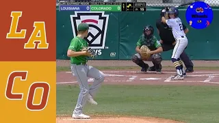 Little League World Series 2021 Southwest Region Semifinal | Louisiana vs Colorado | LLWS Highlights