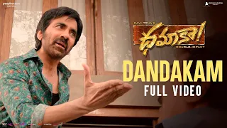 Dandakam Full Video | Dhamaka | Ravi Teja | Sreeleela | Thrinadha Rao Nakkina | Bheems Ceciroleo