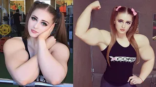 Muscle Barbie Doll | Beautiful female hulk | Beauty and the Beast - Julia Vins | Gym Devoted