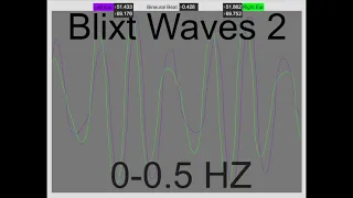 Blixt Waves 2  - Pure Bineural Beats : 0 to 0.5 Hz