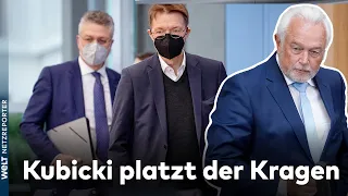 KUBICKI KNALLHART: Lauterbach muss RKI-Chef Wieler wegen Corona-Datenchaos entlassen