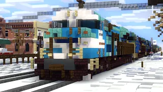 Minecraft Power Move Train Hell March Animation