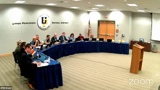 UPSD School Board Meeting 9/08/2022