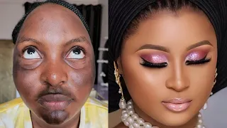 VIRAL 👉 BOMB 💣🔥😱BRIDAL MAKEUP & GELE TRANSFORMATION 💄MAKEUP TUTORIAL