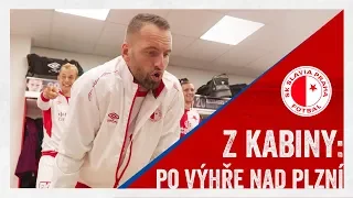 PŘÍMO Z KABINY | Vítězná atmosféra po triumfu nad Plzní