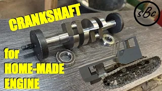 CRANKSHAFT for a homemade T150 tractor ENGINE  #т150 (+ENG SUB)