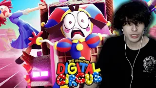 THIS IS SO CHAOTIC | THE AMAZING DIGITAL CIRCUS - Episode 2 REACTION