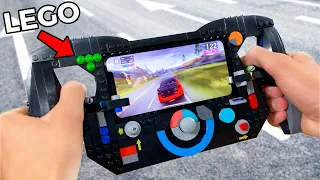 Make a LEGO Racing Game Controller!!