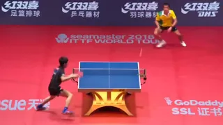 Hugo Calderano’s TWO-handed backhand in Table Tennis!