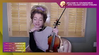 Lindsey Stirling Practice Violin - Twitch Livestream (01/27/2022)