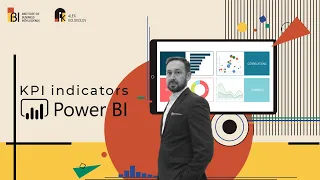 Information levels and basic KPI cards in Power BI.